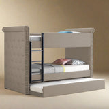 Acme Romana Beige Bunk Bed & Trundle Mattress-Xperts-Florida