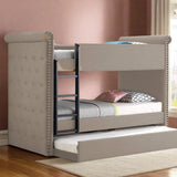 Acme Romana Beige Bunk Bed & Trundle Mattress-Xperts-Florida