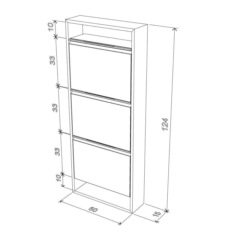 mattress xperts Shoe Storage with flip open design Mattress-Xperts-Florida