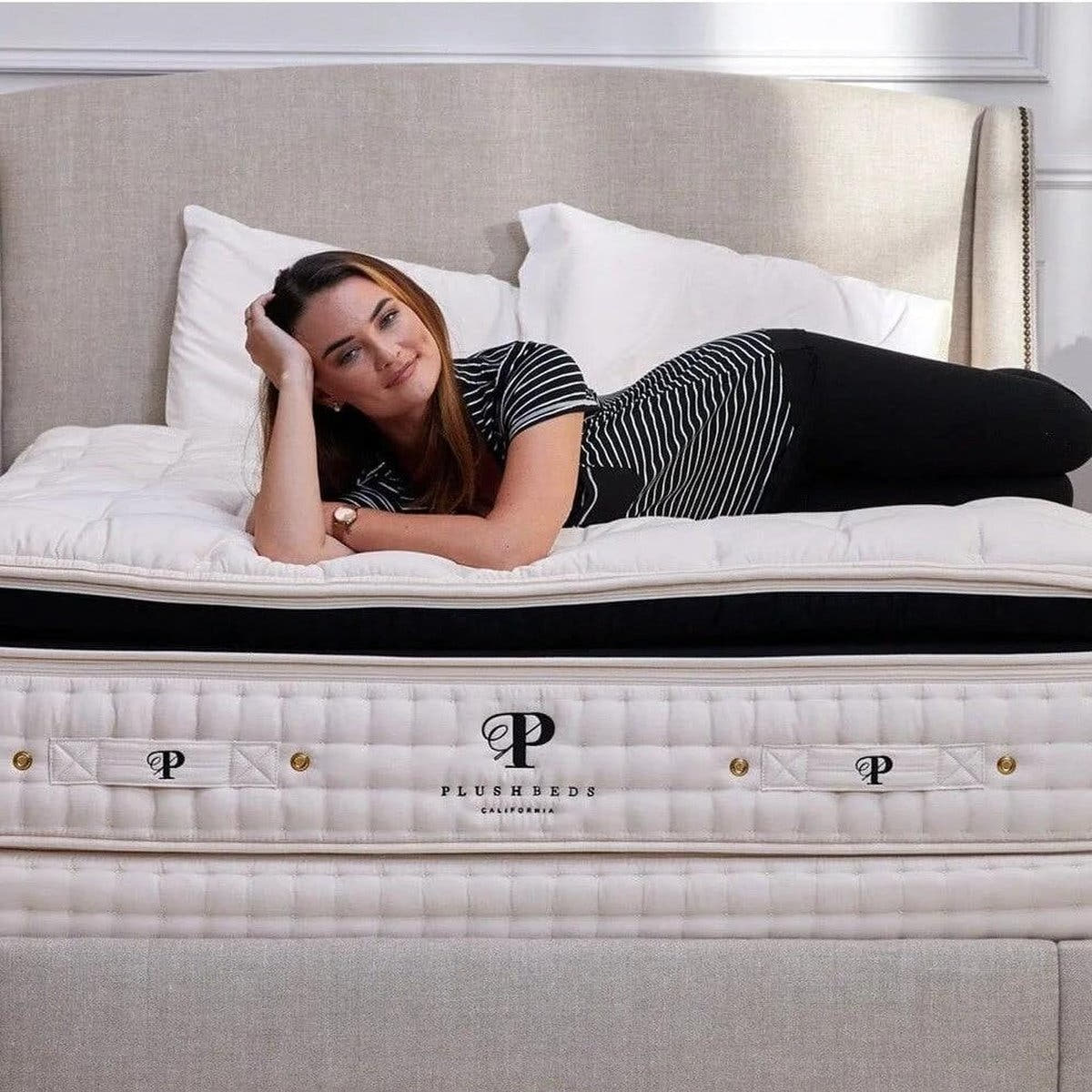 PlushBeds Signature Hybrid Pillow Top Mattress Signature Bliss Hybrid Pillow Top Mattress | PlushBeds Mattress-Xperts-Florida