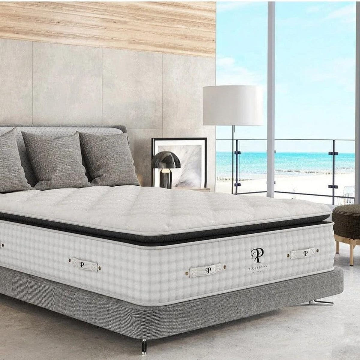 PlushBeds Signature Hybrid Pillow Top Mattress Signature Bliss Hybrid Pillow Top Mattress | PlushBeds Mattress-Xperts-Florida