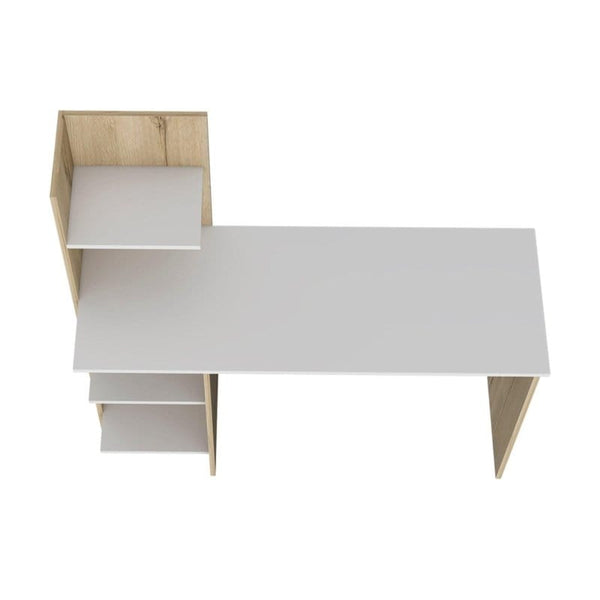 mattress xperts Small Oak Desk With Shelving Mattress-Xperts-Florida