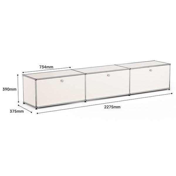 Filtrum Home Stackable Modular Console | Make it the Size you need Buffet Console| Stackable Modern Console  Mattress-Xperts-Florida