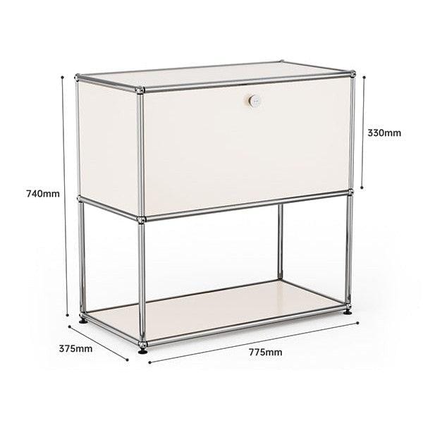 Filtrum Home Stackable Modular Console | Make it the Size you need Buffet Console| Stackable Modern Console  Mattress-Xperts-Florida