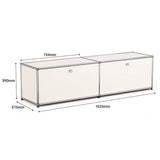 Filtrum Home Stackable Modular Console | Make it the Size you need Buffet Console| Stackable Modern Console  Mattress-Xperts-Florida