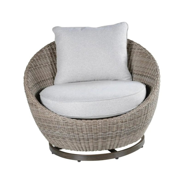 Topmaxx Tan Outdoor Bucket Seats | Swivel Chairs Mattress-Xperts-Florida