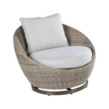 Topmaxx Tan Outdoor Bucket Seats | Swivel Chairs Mattress-Xperts-Florida