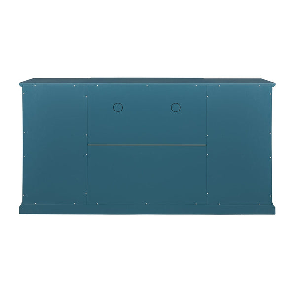 Acme Teal Blue Dining Room Buffet Mattress-Xperts-Florida