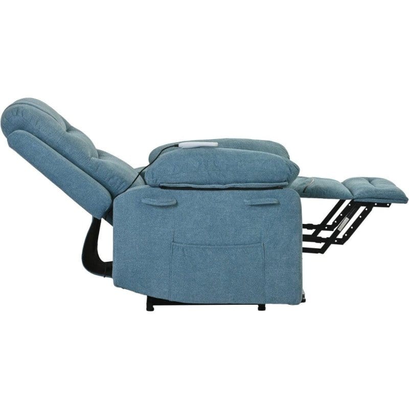 mattress xperts Teal Massage Lift Recliner - Teal Massage Lift Recliner  Mattress-Xperts-Florida