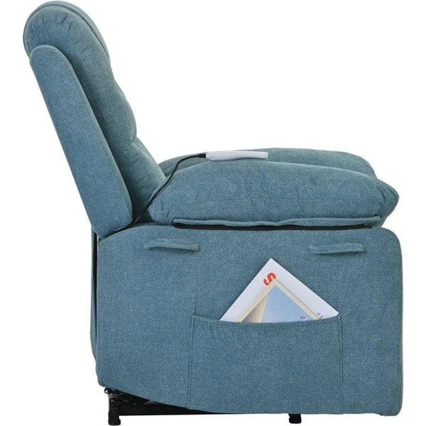 mattress xperts Teal Massage Lift Recliner - Teal Massage Lift Recliner  Mattress-Xperts-Florida