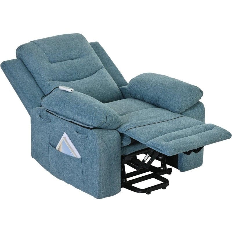 mattress xperts Teal Massage Lift Recliner - Teal Massage Lift Recliner  Mattress-Xperts-Florida