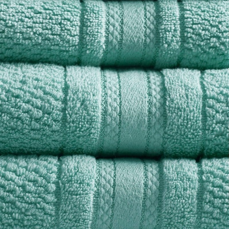 JLA Teal  Quick Dry Bath Towel 6 Piece Set Mattress-Xperts-Florida