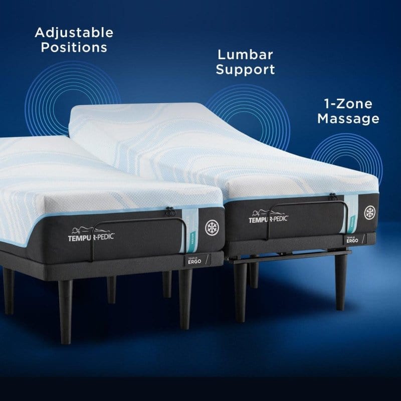 TempurPedic TEMPUR-Ergo® Power Base 4 TempurPedic Ergo™ Smart Adjustable Base Mattress-Xperts-Florida