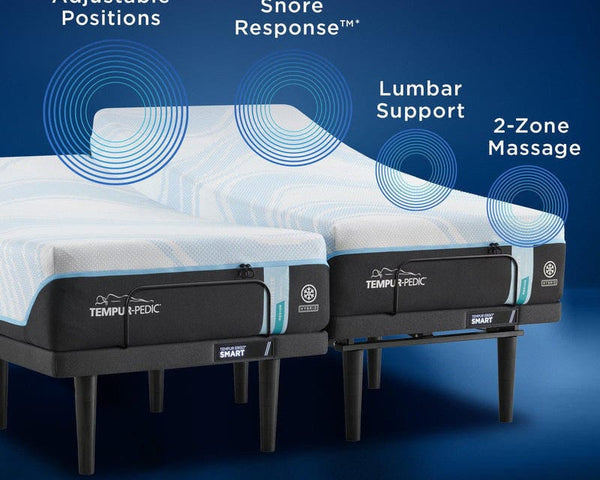 Tempurpedic TEMPUR-Ergo® Smart Base Tempur-Pedic Ergo Smart™ Adjustable Bed Base Mattress-Xperts-Florida