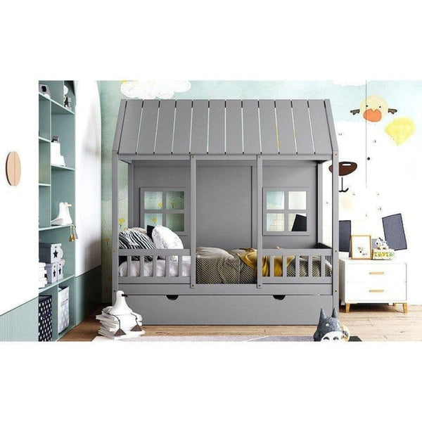 Twin Toddler Bed | Safe & Low to the Ground4DTYStore