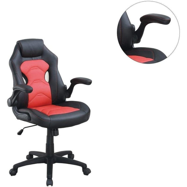 Acme Ultimate Comfort Gaming Chair Gaming Chair| Relaxing Gaming Chair - Black and Red Mattress-Xperts-Florida