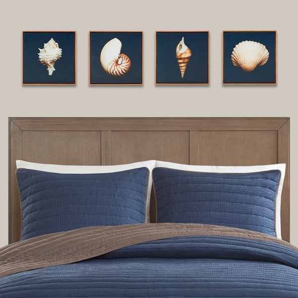Coastal Shells Wall Art| 4 Pc Set2Homemax Furniture