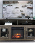 HOME OEING Store Store Wooden Modern Farmhouse TV Stand & Fireplace Mattress-Xperts-Florida